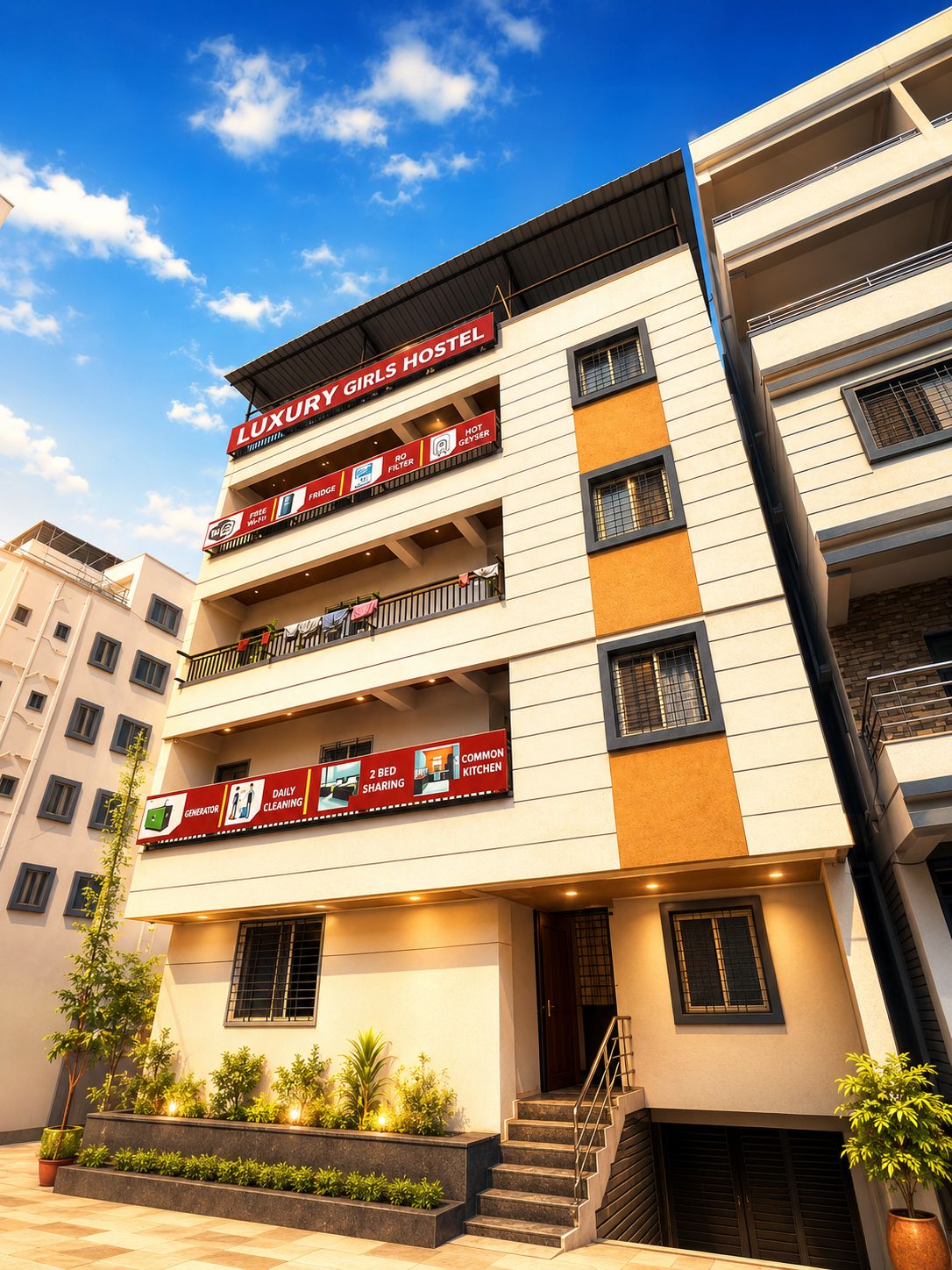 Sinhagad Girls Hostel Building